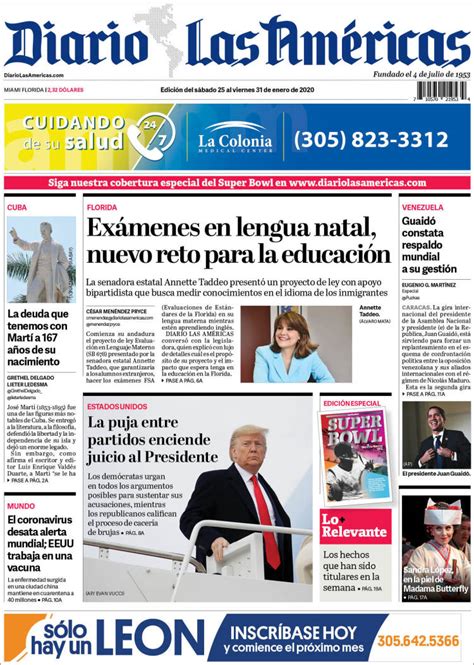 Avisos classified ad of the Diario Las Amricas Clasificados. . Diario las amricas clasificados